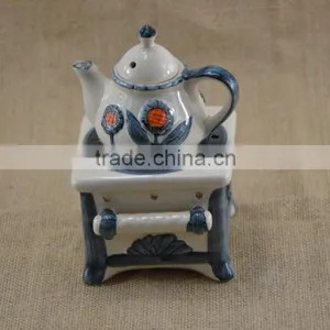 Ceramic Burner Teapot Set thumbnail-1