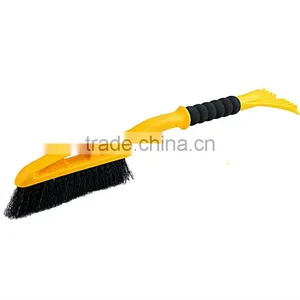 Car Clean Plastic Snow Brush Ice Scraper With Brush (RSCW-63) thumbnail-1