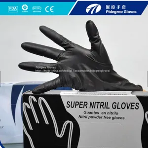 2017 Hot Sale Cheap Nitrile Glove Powder Free Nitrile Examination Gloves thumbnail-4