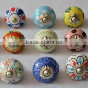 Latest Mix Design Hand Painted Kitchen Cabinet Knobs thumbnail-1