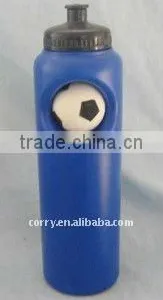 Sport Plastic Fashion Water Bottles With a Football thumbnail-1