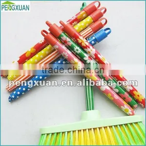 90cm Length Colour Film Short Handle Broom for House Cleaning Tools thumbnail-1