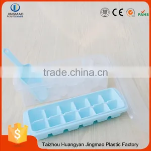 OEM Logo 12 Plastic Ice Cube Tray With Scoop thumbnail-1