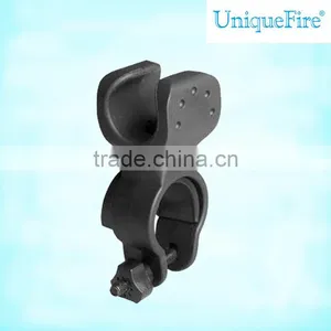 360 Degree Rotation Flashlight Holder Bike U-shaped Clip Stand Handlebar Clamp Riding thumbnail-1