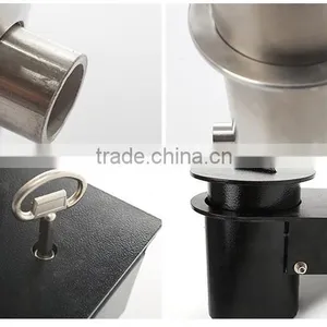 Outdoor Stainless Steel Removable Roadway Safety Parking Bollard thumbnail-3