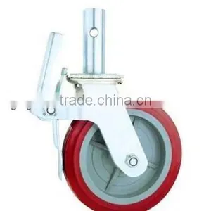 8inch Scaffold Caster Wheel With Brake thumbnail-1