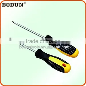 D1081 Yellow and Black Double Color Massage the Handle With Alone Use Screwdriver thumbnail-1