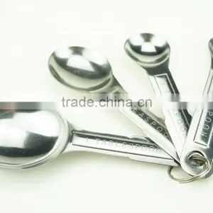 42144 4pcs Stainless Steel Nesting Measuring Cups and Spoons Set thumbnail-4
