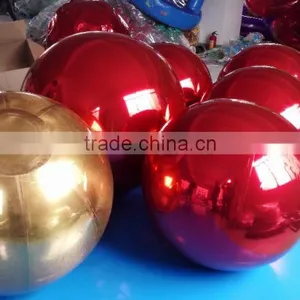 Custom Inflatable Hanging Color Mirror Ball Silver Ball For Festivial thumbnail-4