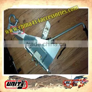 4x4 Offroad Vehicle Silvery Color Ground Anchor thumbnail-1