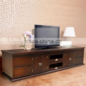 Sideboard tv YAMAMURA Classic Brown Colour Mahogany Wood Furniture thumbnail-1