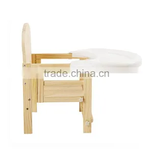 Lovely Custom Pretty Wooden Baby Chair for Children thumbnail-1