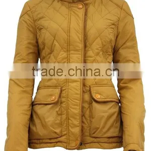 ALIKE Women Diamond Quilted Jacket Winter Jacket New Fashion Coat thumbnail-1