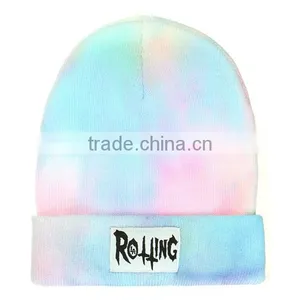 High Qualty New Style Tie Dye Beanie thumbnail-6