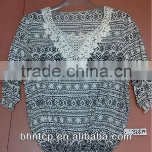 BHN906 Ladies Dress Material Rayon Stocklot Apparel Casual Dresses thumbnail-1