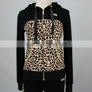2015 Woman Sexy Sweatshirts With Hood Diamond Tight Sexy Tracksuit thumbnail-1