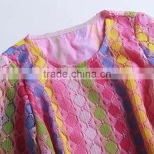 Factory Wholesale New Colorful Joint Women Blouse thumbnail-5