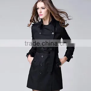 Double Breasted Fashion Design Winter Women Coat thumbnail-2