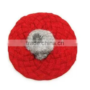 Knittes Beanie Beret Hats thumbnail-1