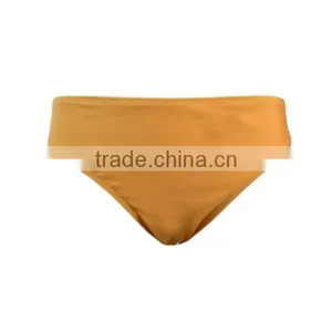 2018 Welcome Yellow Two Pieces Swimsuits With Removable Cup thumbnail-3