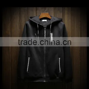 100% Cotton Wholesale New Design Popular Eco-friendly Breathable Anti-wrinkle Cotton Men's Hoodie thumbnail-2