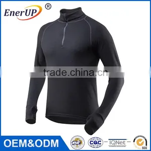 2017 China Wholesale Men's Long Sleeve Running t Shirt Men's Gym Wear Sports t Shirt thumbnail-3