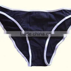 Ladies Briefs Shorts Based on Black thumbnail-1