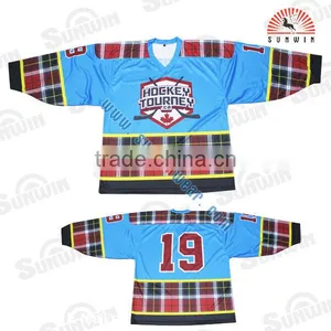 High Quality Full Sublimation International Ice Hockey Jersey thumbnail-4