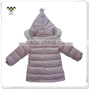 Sweet Girl Lined Fleece Bulk Wholesale Jacket With Hood thumbnail-2