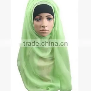 Muslim Pure Color Bag Towel Europe and the United States Fashion Super Large Cap Cover Scarf Scarf thumbnail-6