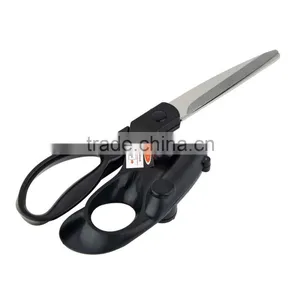 2017 Hot Sale New Professional Sewing Laser Guided Scissors for Home Crafts Wrapping Cuts Straight Fast Laser Guided Scissors thumbnail-2