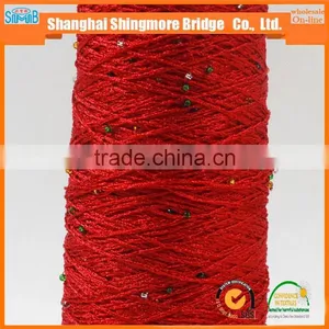 Polyester Yarn Supplier Hot Cheap Wholesale OEKO-Tex Standard Quality 100 Polyester Beads Yarn for Knitting thumbnail-6