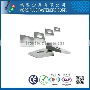 Taiwan Stainless Steel 18-8 Copper Brass Aluminum Square Washer Square Plate Washers Square Hole Washer thumbnail-3