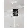 Custom Sturdy 4 Shelf Clear Acrylic Display Stands For Magazine thumbnail-1