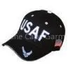 100% Cotton Black Vintage Military Baseball Caps thumbnail-1