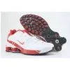 Nike oz Men's Shox White Red Mesh Shox in High Quality thumbnail-1