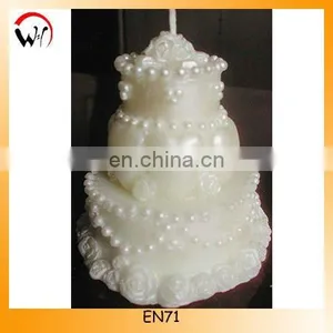 Different Shapes Wedding Cake Candle thumbnail-1