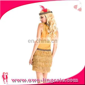 Women Sexy Cowboy Costume West Western Fancy Dress Halloween Costume thumbnail-2