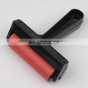 4" Plastic Handle Hard Rubber Brayer Painting Tool thumbnail-1