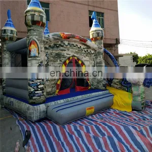 Fancy Giant Used Inflatable Bouncer Castle High Quality Kids Jumping Bouncer Cartoon Bouncer Slide for Commercial for Sale thumbnail-3