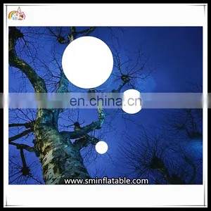Event Party Decoration Inflatable Hanging Light Ball LED Light Glowing Balloon On Sale thumbnail-1