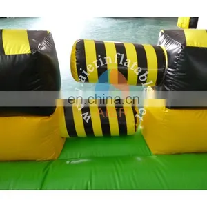 New Factory 8 Players New Inflatable Wipe Out Game for Sale thumbnail-6