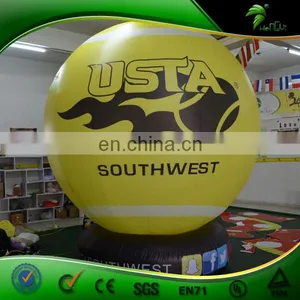 Outdoor Giant Inflatable Advertising Display Balloon With Base Inflatables LOGO Waterproof 3 D Led Lighting Ball thumbnail-1