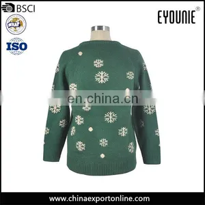 Latest Ugly Knitted Christmas Sweater Wholesaler For Women thumbnail-6