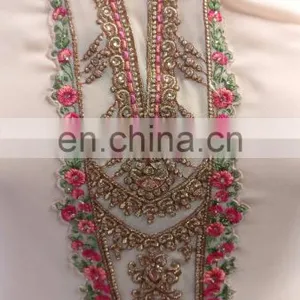2017 Ocassion Party Wear Semi-Stitched Salwar Kameez Suits Dress Material (salwar Kameez Suit) thumbnail-3