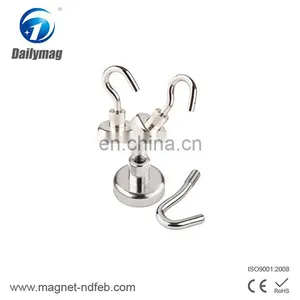 Strong NdFeB Heavy Duty Magnetic Hooks thumbnail-1