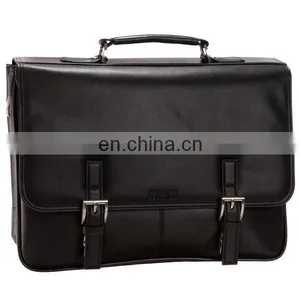 Handle Computer Leather Bag For Laptop thumbnail-1