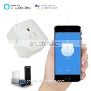 Smart Wifi Switch Mini Plug Power Wireless WiFi Outlet for Amazon Alexa thumbnail-5