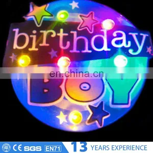 Personalized Christmas Soft Pvc Programmable Led Name Badge thumbnail-5