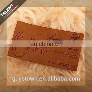 Crown Denim Leather Label thumbnail-6